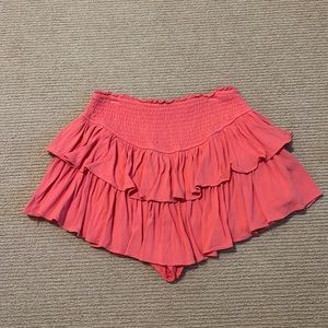 coral Rock n Rags skirt